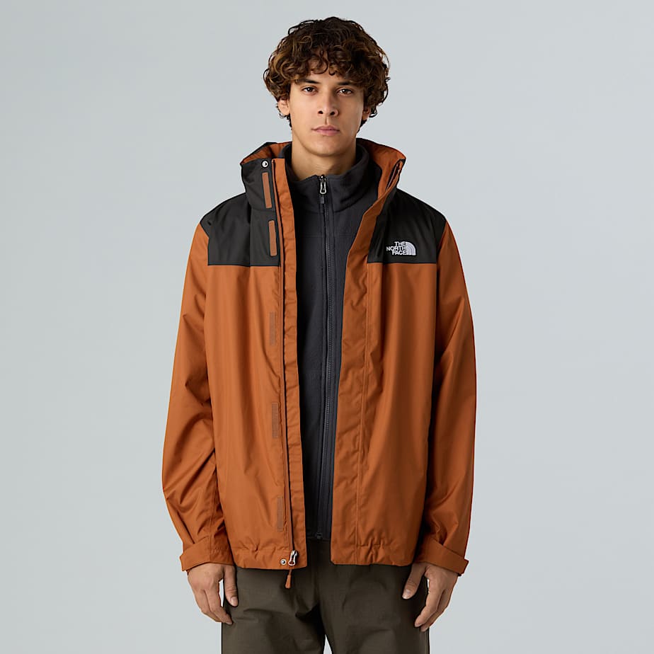 The North Face Evolve Ii Triclimate® 3-In-1 Jacke FüR Herren Burnt Umber-Asphalt Grey GrößE L Male-image