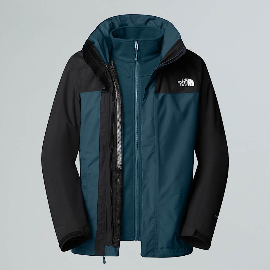 The North Face Chaqueta 3 En 1 Triclimate Original Para Hombre Midnight Petrol-tnf Black 