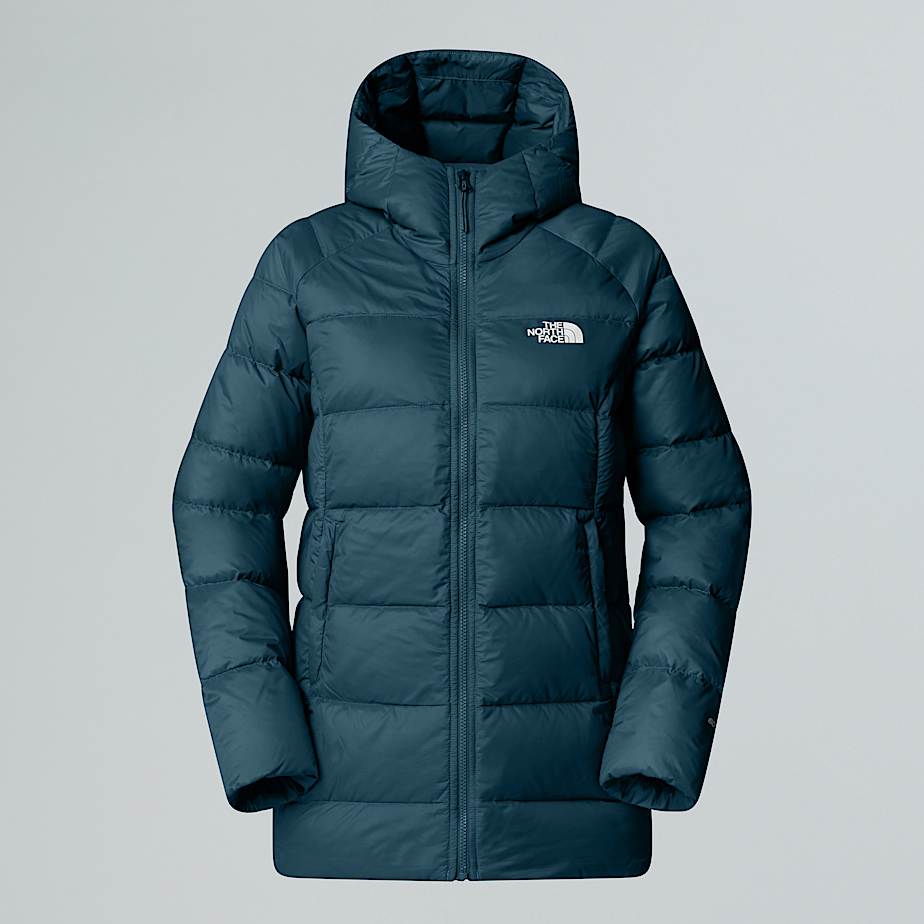 The North Face Women's Hyalite Down Hooded Parka Midnight Petrol