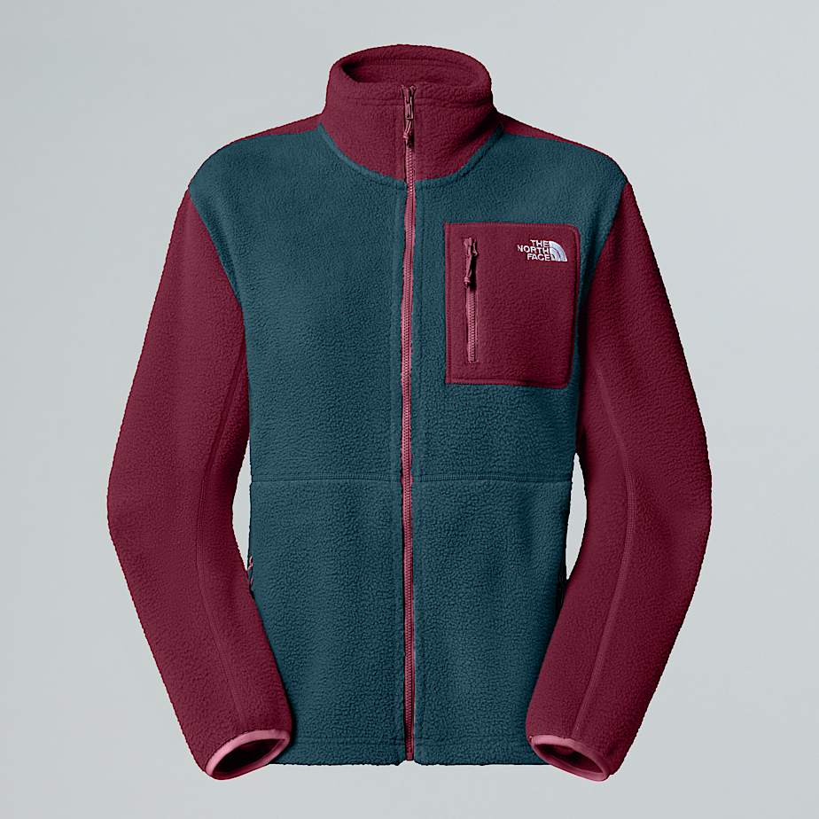 The North Face Women's Yumiori Full-zip Fleece Jacket Midnight Petrol-beetroot-midnight Mauve