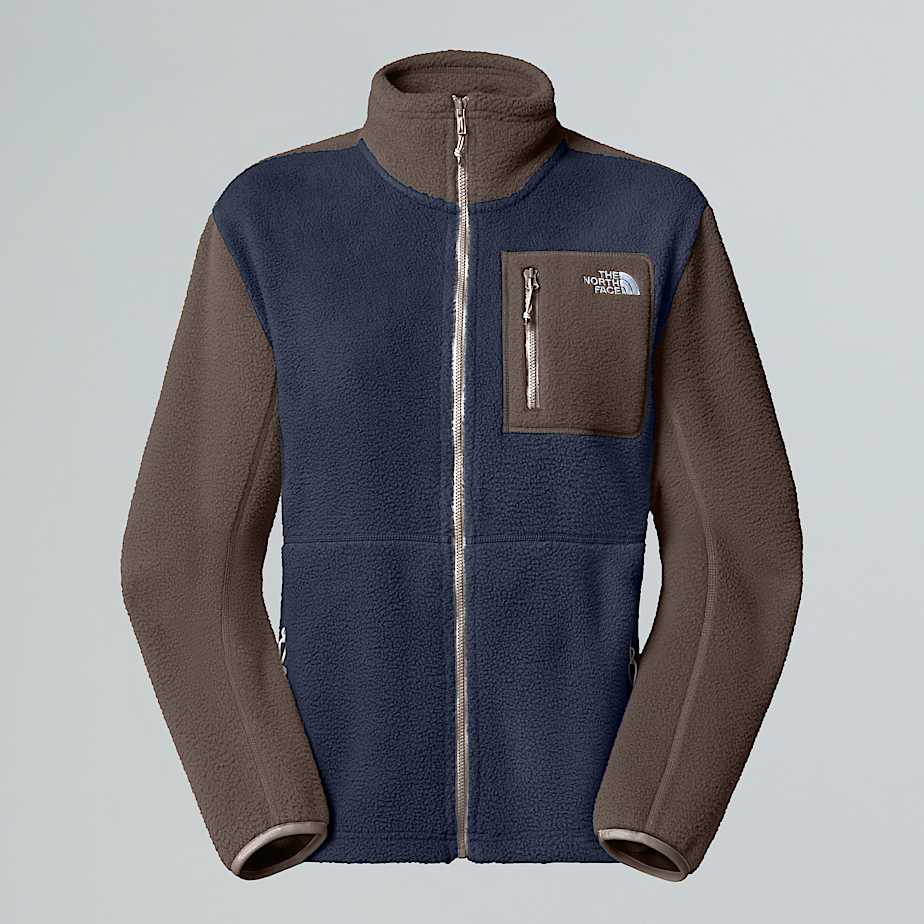 The North Face Women's Yumiori Full-zip Fleece Jacket Summit Navy-smokey Brown-tnf Black