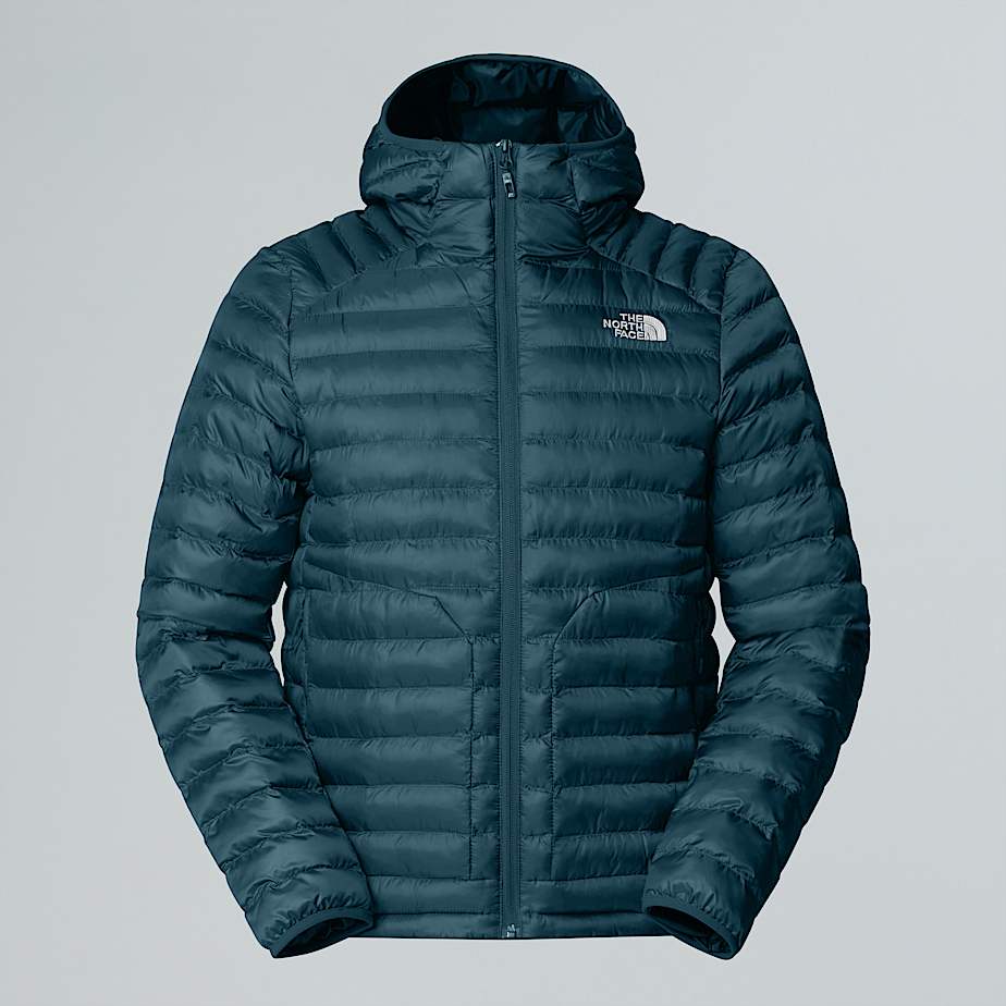 The North Face Men's Huila Synthetic Insulation Hooded Jacket Midnight Petrol