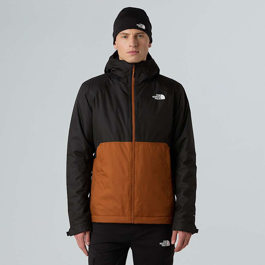 The North Face Millerton Isolierte Jacke FüR Herren Burnt Umber-Tnf Black GrößE M Male-image