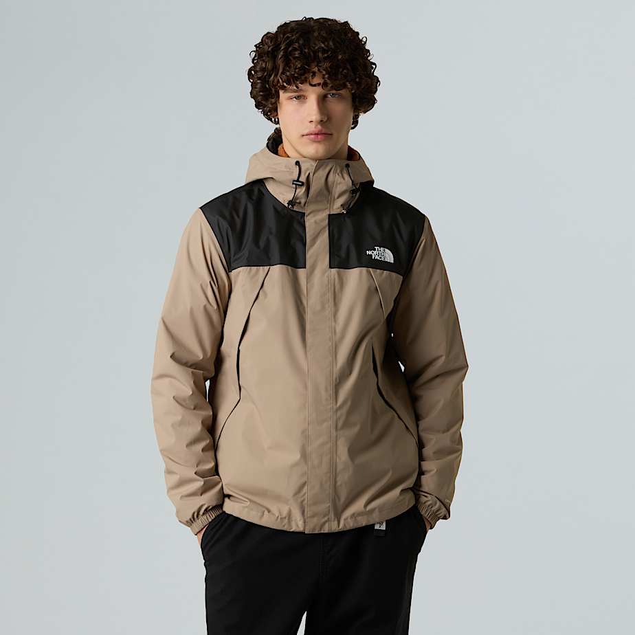 The North Face Antora Jacke Für Herren Mushroom Grey-tnf Black 