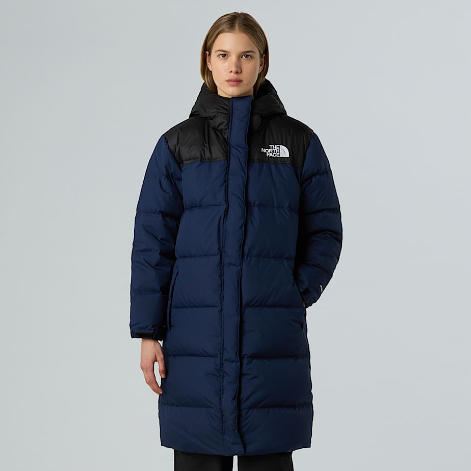 The North Face Nuptse Parka FüR Damen Summit Navy-Tnf Black GrößE S Female-image