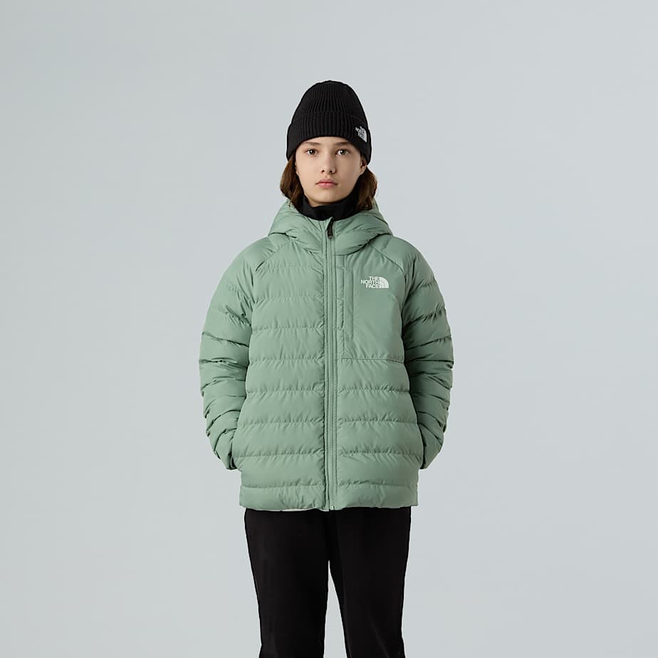 The North Face Girls' Reversible Perrito Jacket Slate Moss Size XXL female