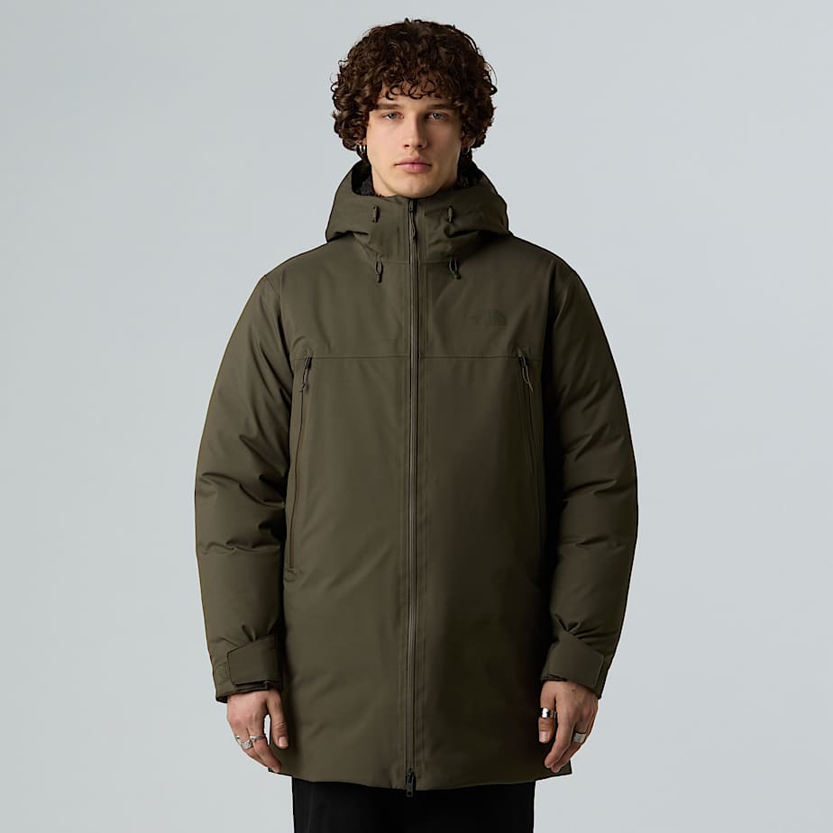 The North Face Tnf Range Daunenparka Für Herren New Taupe Green 