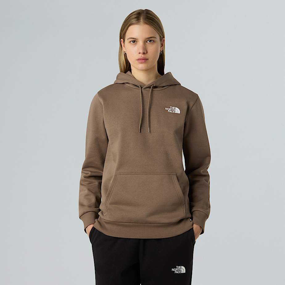 The North Face Sudadera Con Capucha Simple Dome Para Mujer Mocha Brown 