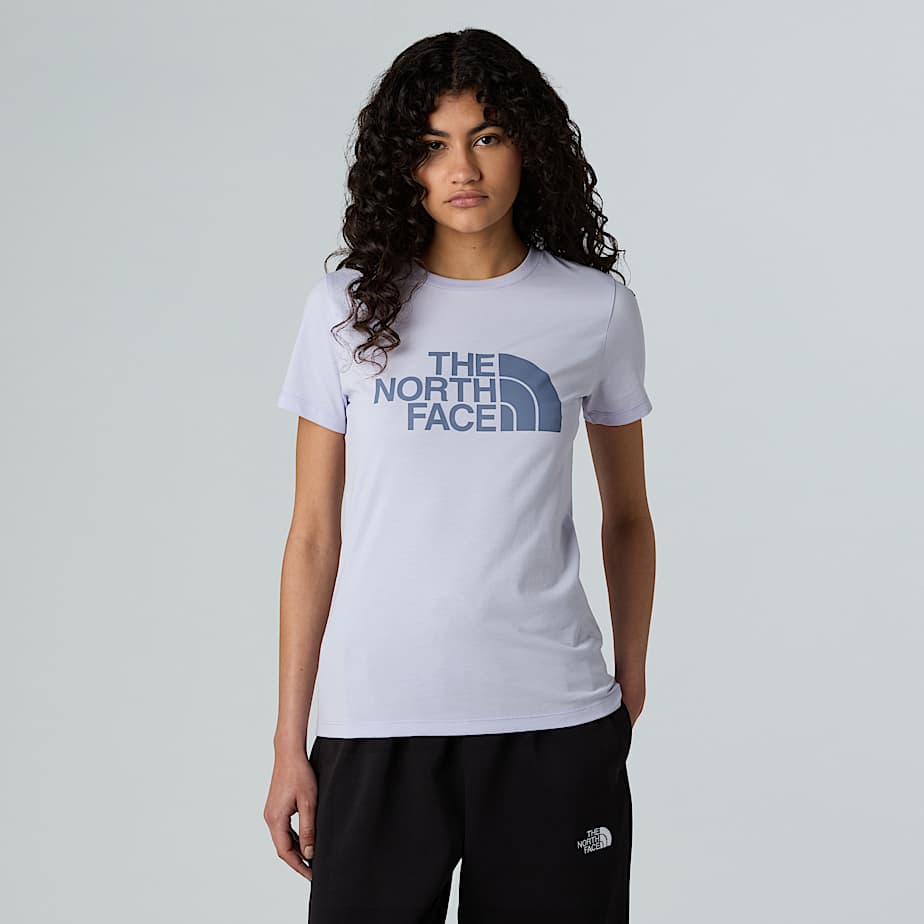 The North Face Camiseta Easy Para Mujer Soft Purple-twilight Galaxy 