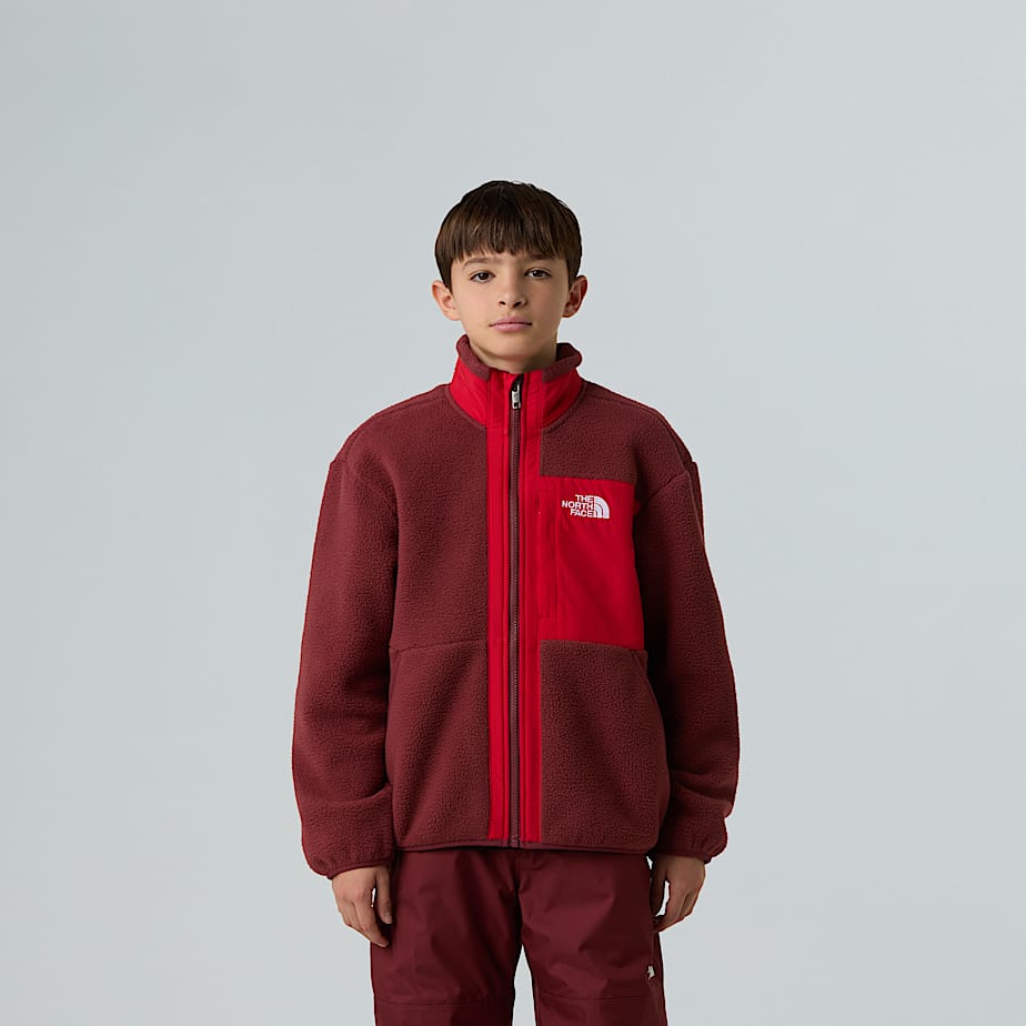 The North Face Chaqueta Polar Con Cremallera Integral Yumiori Para Niño Sumac-tnf Red 