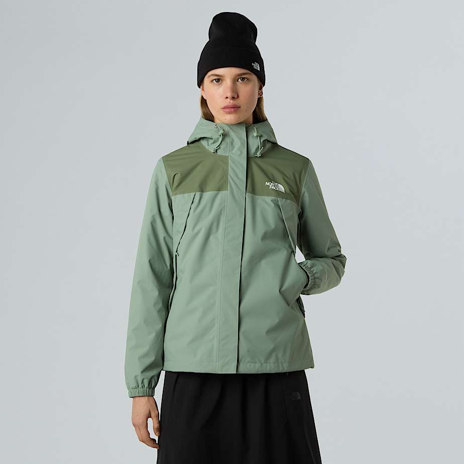 The North Face Antora Regenjacke Für Damen Slate Moss-bark Mist 