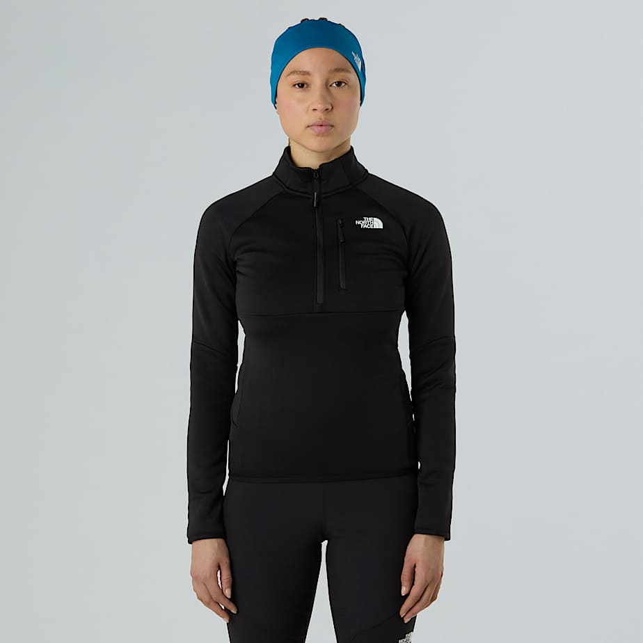The North Face Meteora Fleece Mit 1/4-langem Rv Für Damen Tnf Black 