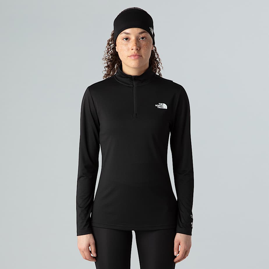 The North Face Women's Flex 1/4 Zip Long-sleeve Top Tnf Black