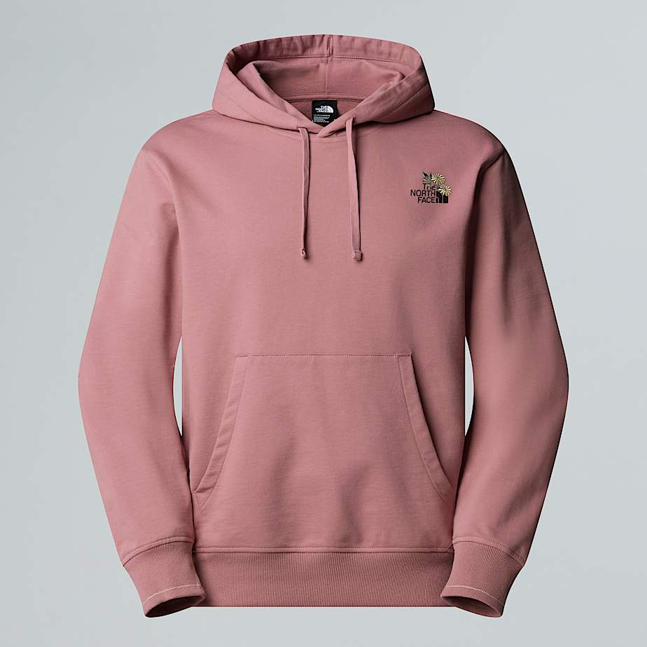 The North Face Dome Flower Relaxt Geschnittener Kapuzenpulli Mit Grafik In Unisex Nostalgia Rose 