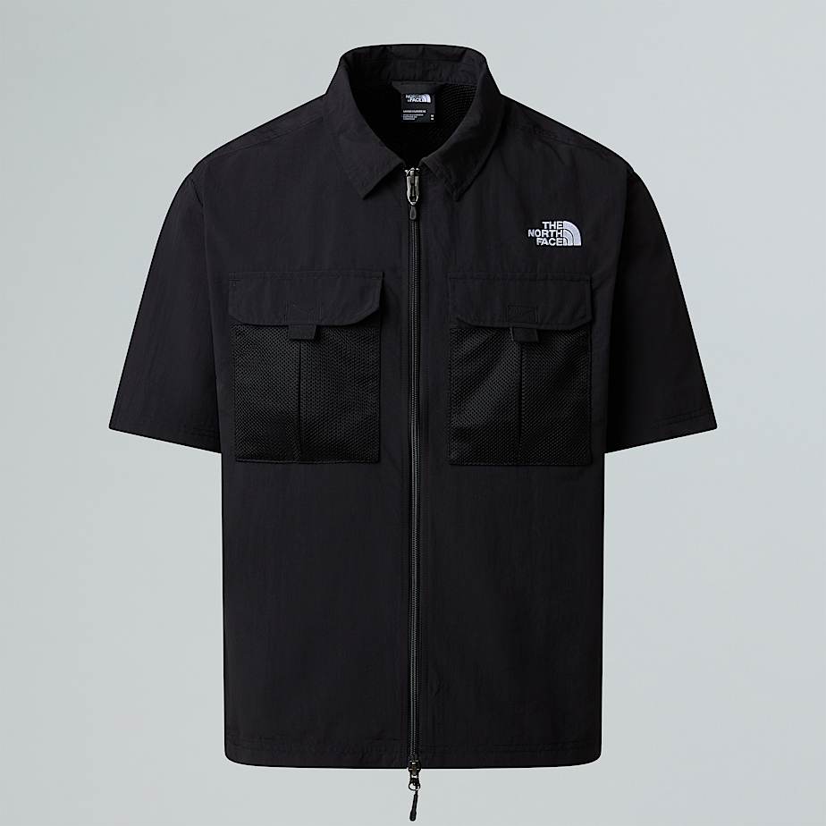 The North Face Rager Shirt In Oversize Und Unisex Tnf Black 