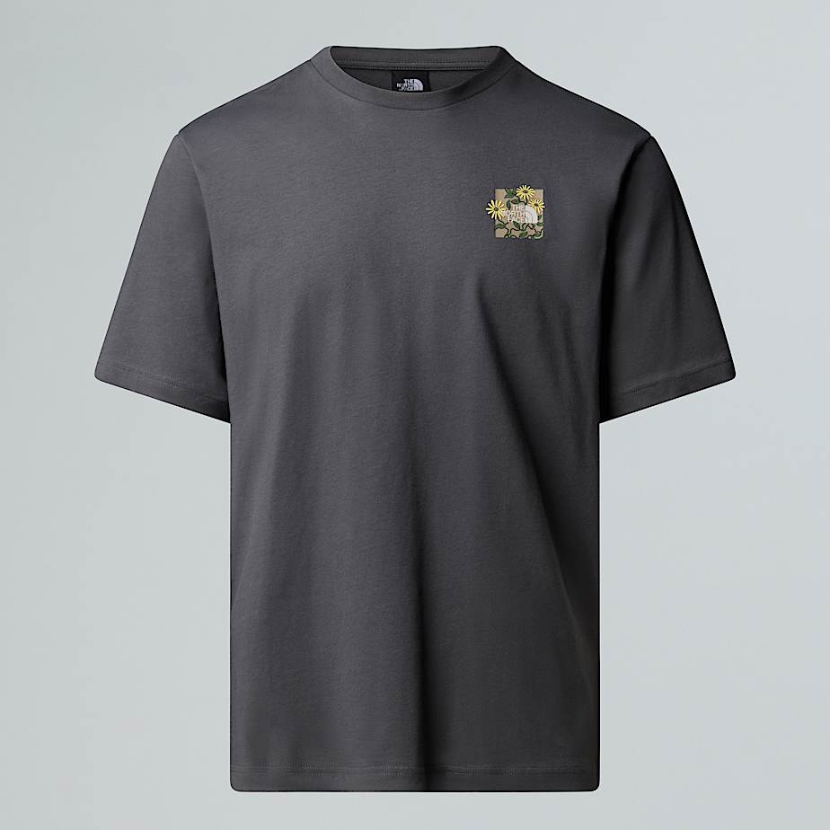 The North Face Unisex Connect Relaxed Graphic T-shirt Anthracite Grey