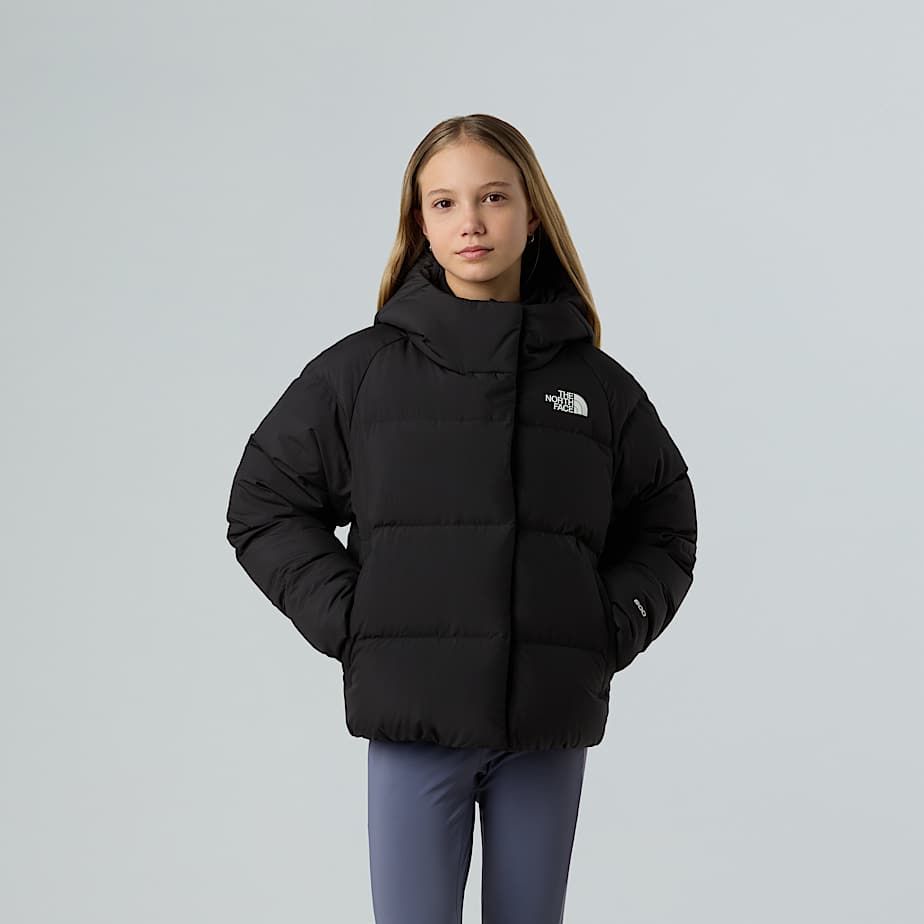 The North Face Girls' North Down Hooded Jacket Tnf Black