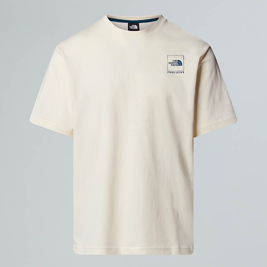 The North Face Coordinates T-shirt Für Herren White Dune 