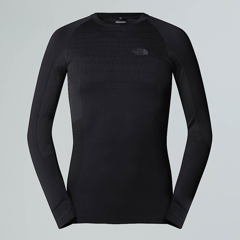 The North Face Sport Langarm-top Für Herren Tnf Black 