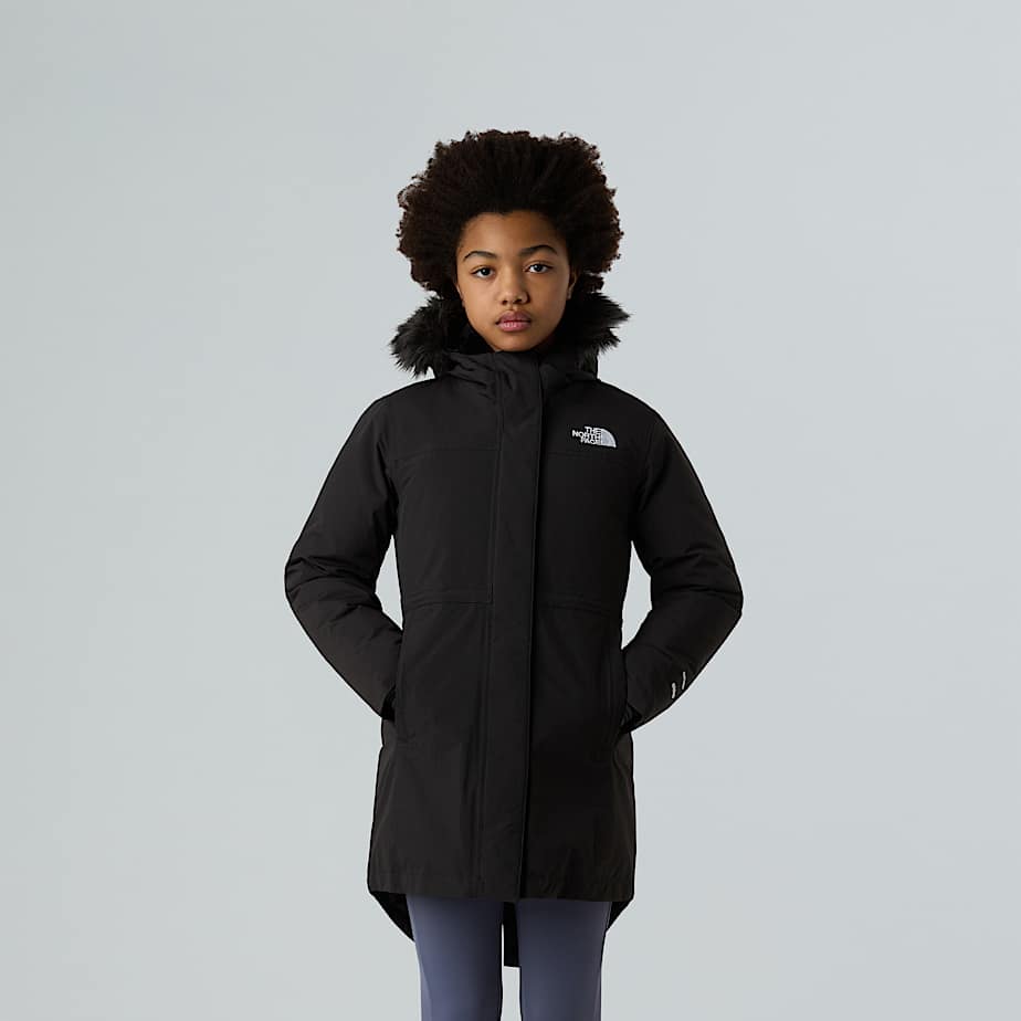 The North Face Girls' Arctic Parka Tnf Black