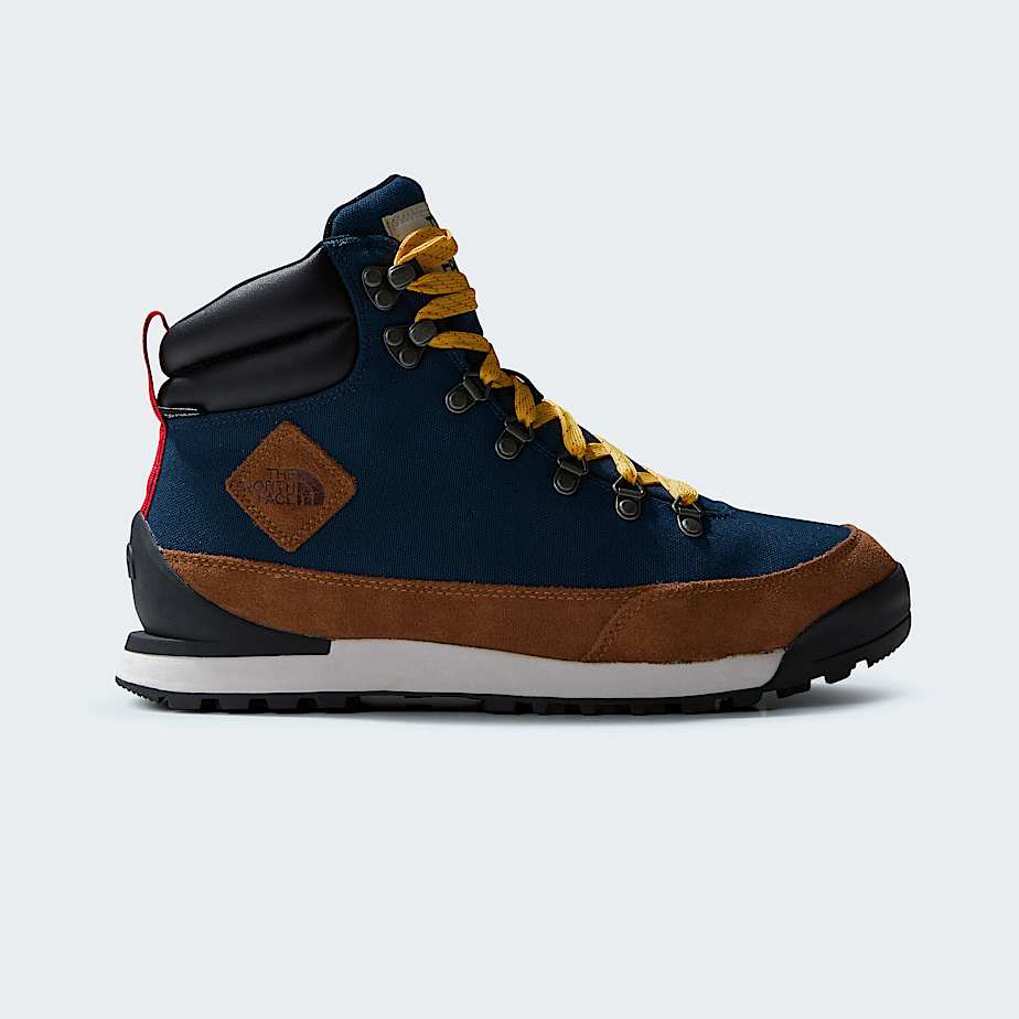 The North Face Men's Back-to-berkeley Iv Textile Lifestyle Boots Shady Blue-monks Robe Brown