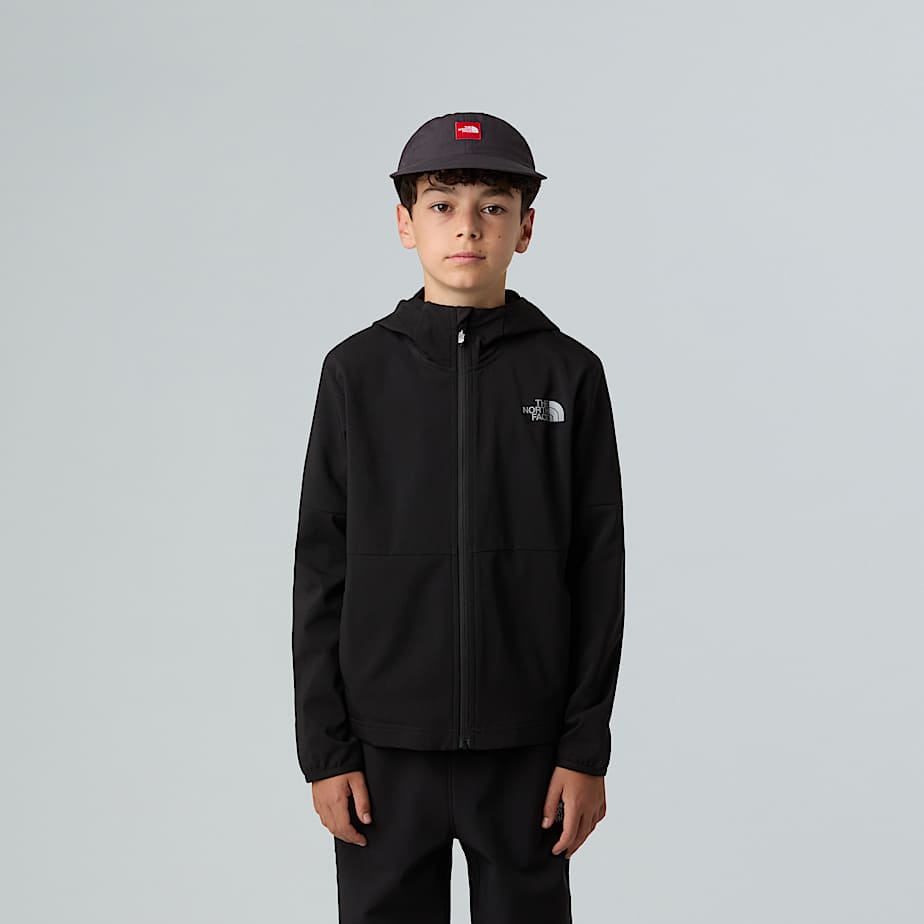 The North Face Chaqueta Con Capucha Y Cremallera Integral On The Trail Para Niño Tnf Black 