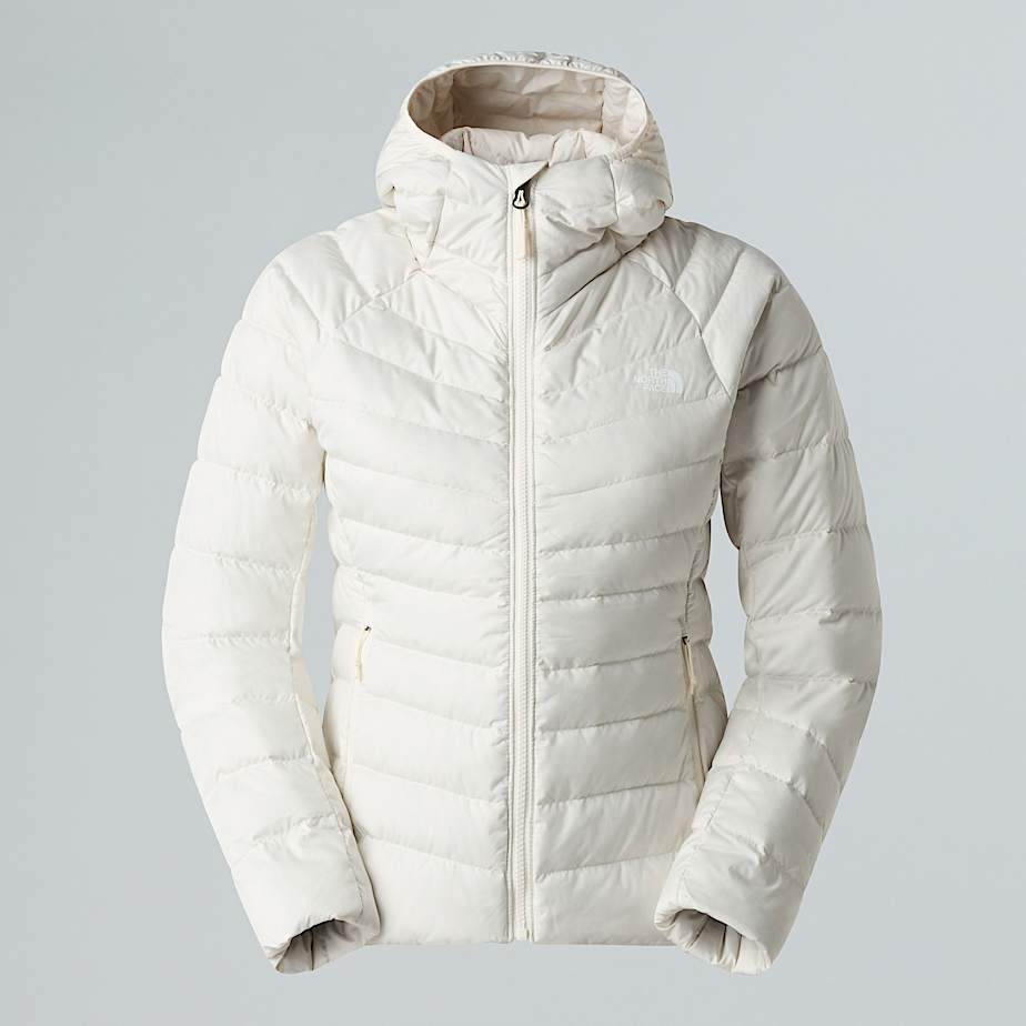 The North Face Hometown Daunen-kapuzenjacke Für Damen White Dune 