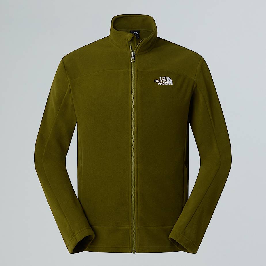 The North Face Emilio Fleecejacke 2 Mit Durchgehendem Rv Für Herren Forest Olive 