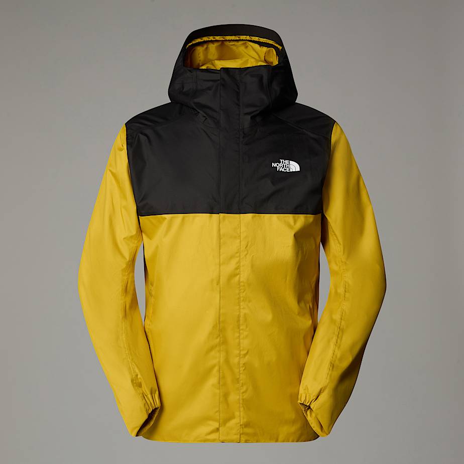 The North Face Menâ€™s Quest Zip-in Compatible Jacket Turmeric-tnf Black