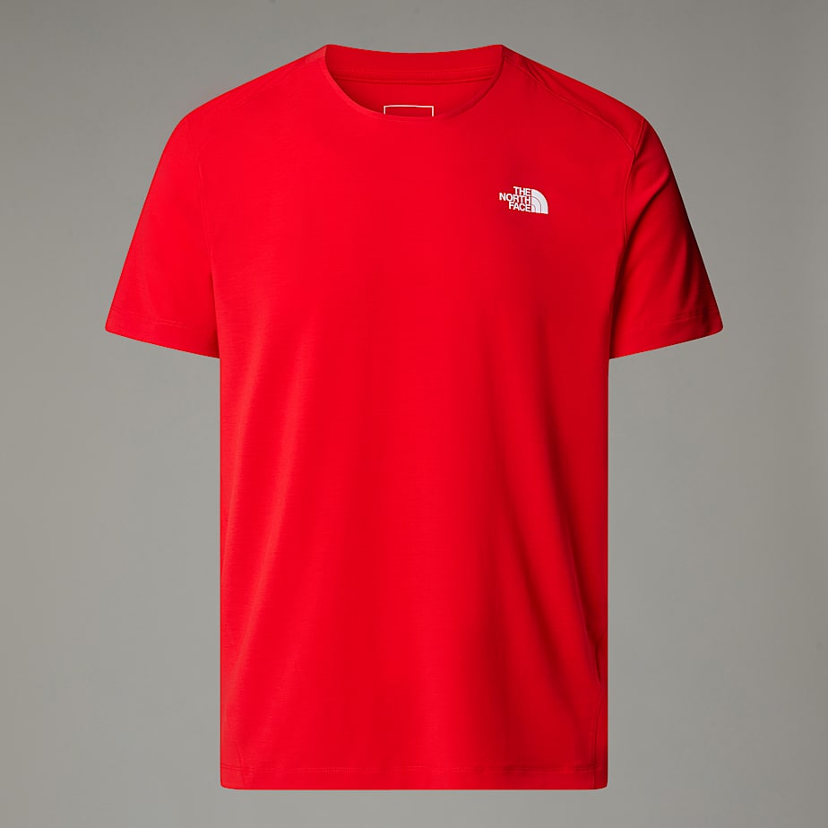 The North Face Lightning Alpine T-shirt Für Herren High Risk Red 