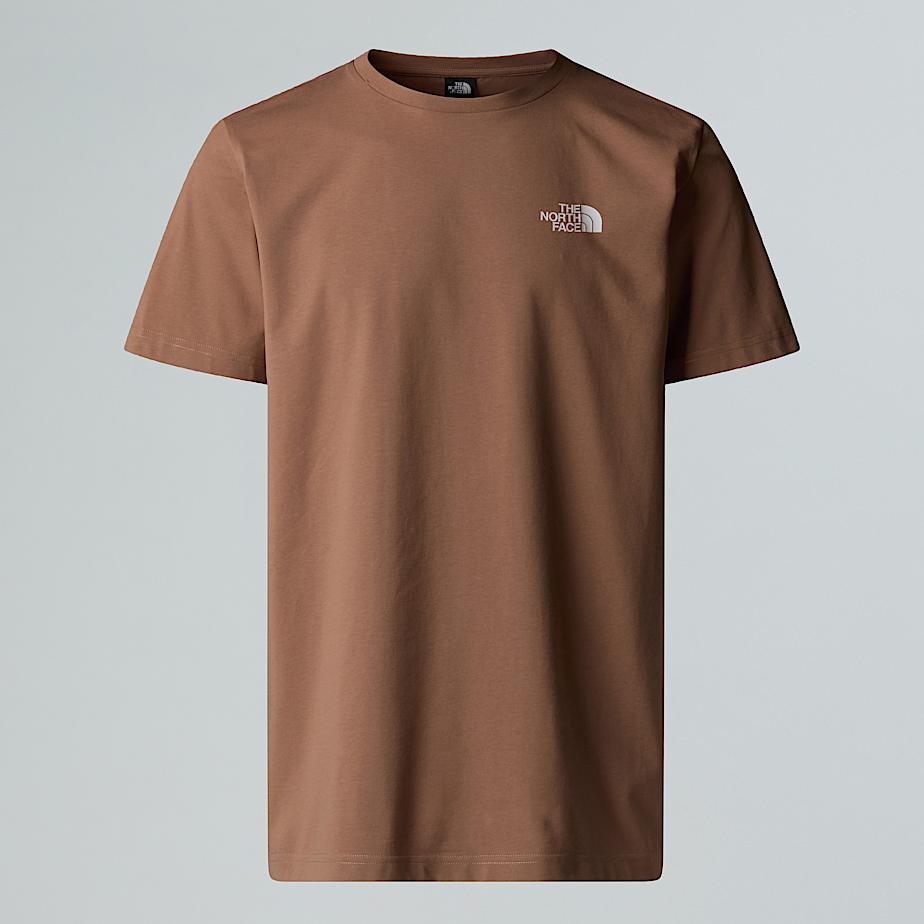 The North Face Simple Dome T-shirt Für Herren Latte 