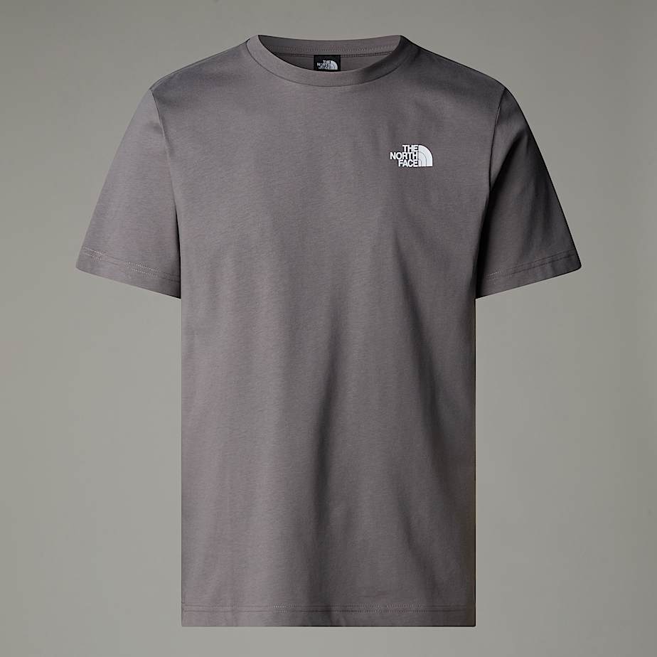 The North Face T-Shirt Nse Box Pour Homme Smoked Pearl-Hero Blue Taille S Male-image
