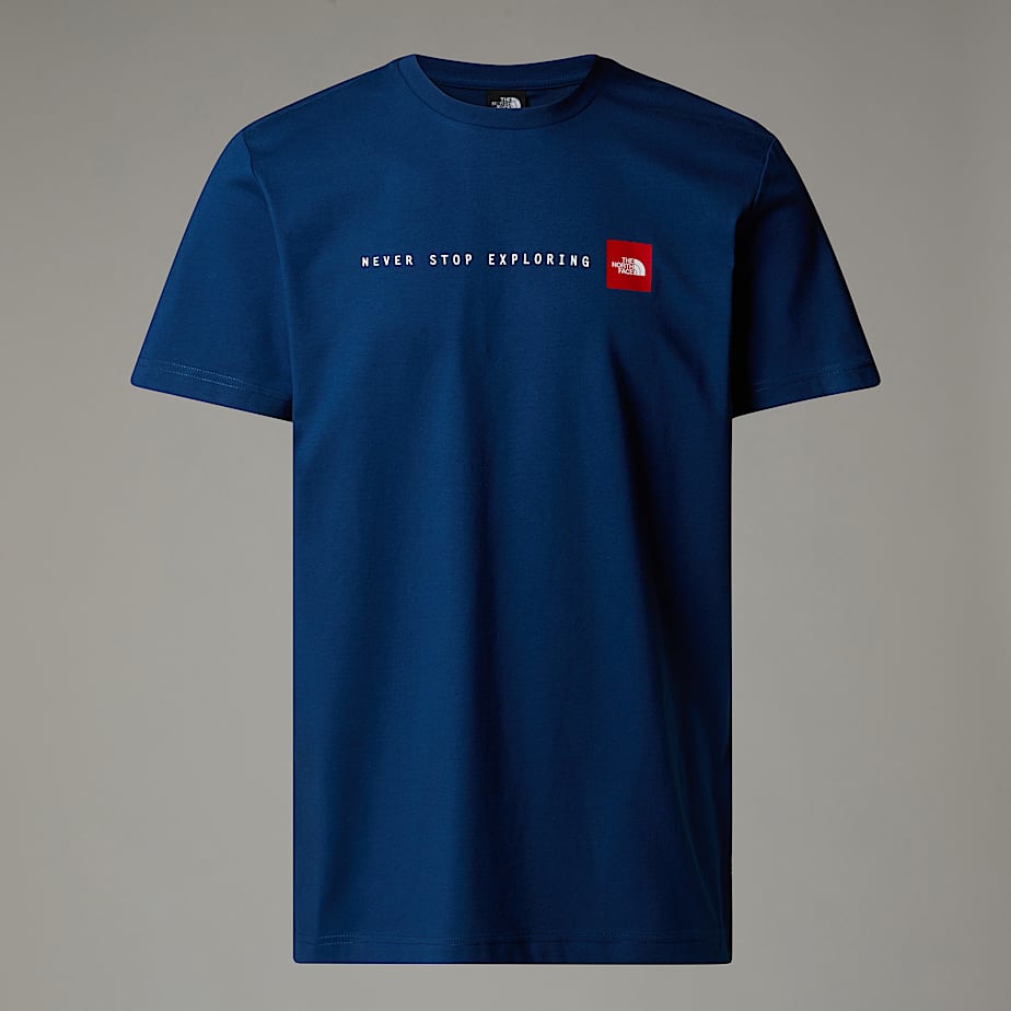 The North Face Never Stop Exploring T-shirt Für Herren Estate Blue 