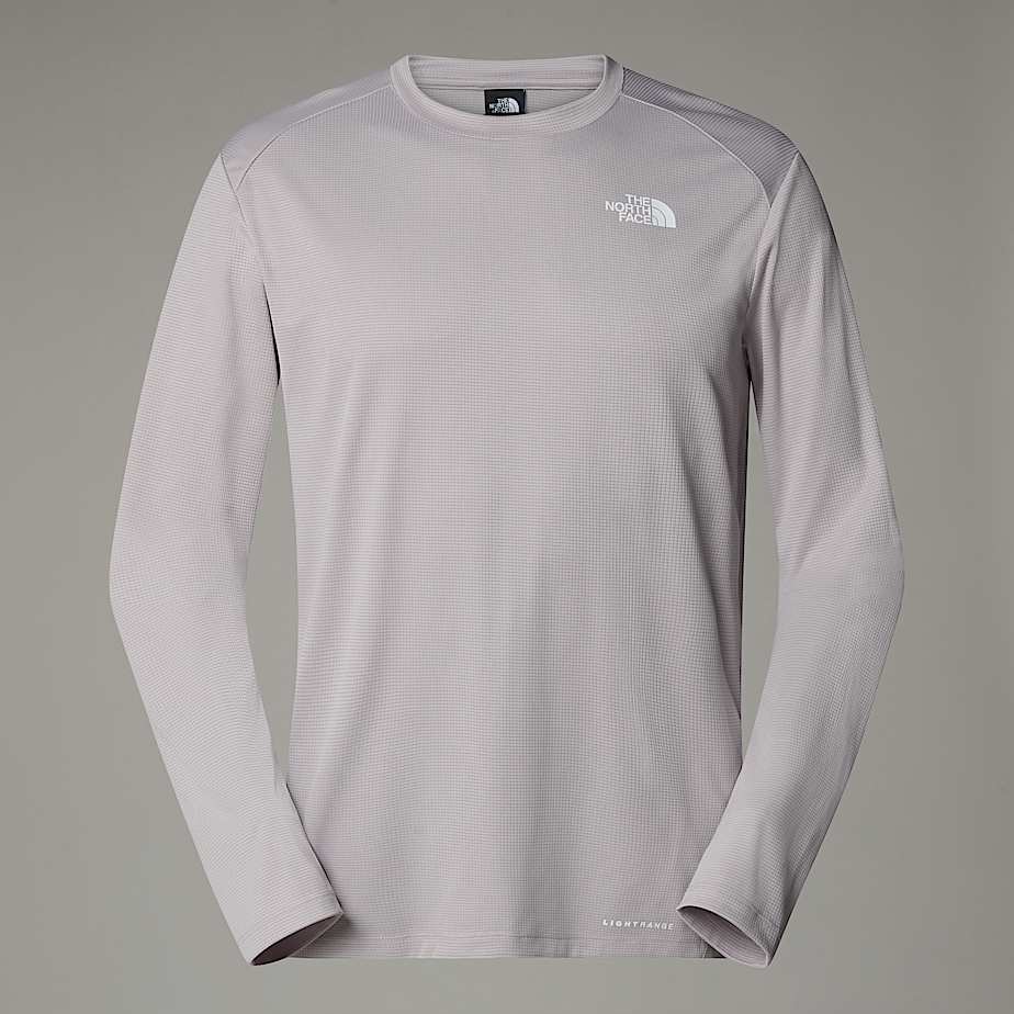 The North Face Shadow Langarm-shirt Für Herren Moonstone Grey 