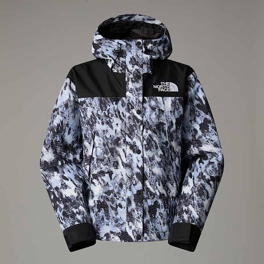 The North Face Chaqueta Mountain Dryvent™ Mono Para Mujer Virtual Blue Trail Grid Print-tnf Black 