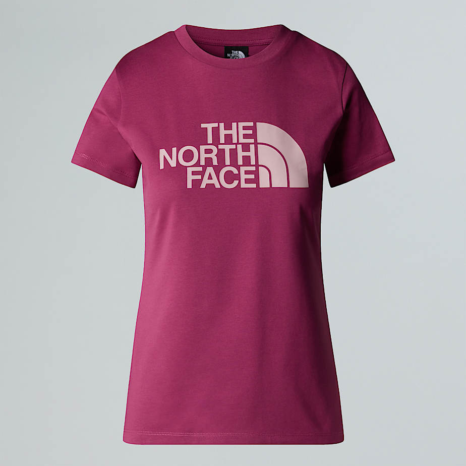 The North Face Camiseta Easy Para Mujer Cyber Berry-metal Pink 
