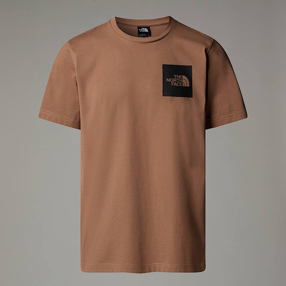 The North Face Fine T-shirt Für Herren Latte 