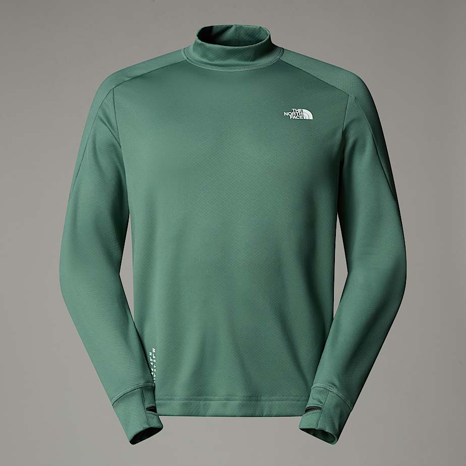 The North Face Men's Kikash Warm Long-sleeve T-shirt Duck Green