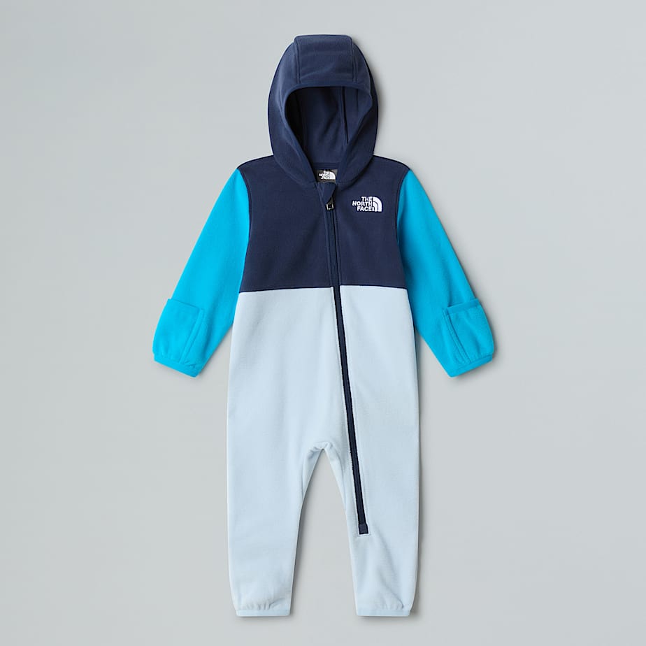 The North Face Glacier Einteiler Für Babys Summit Navy-meridian Blue-polar Haze - 0