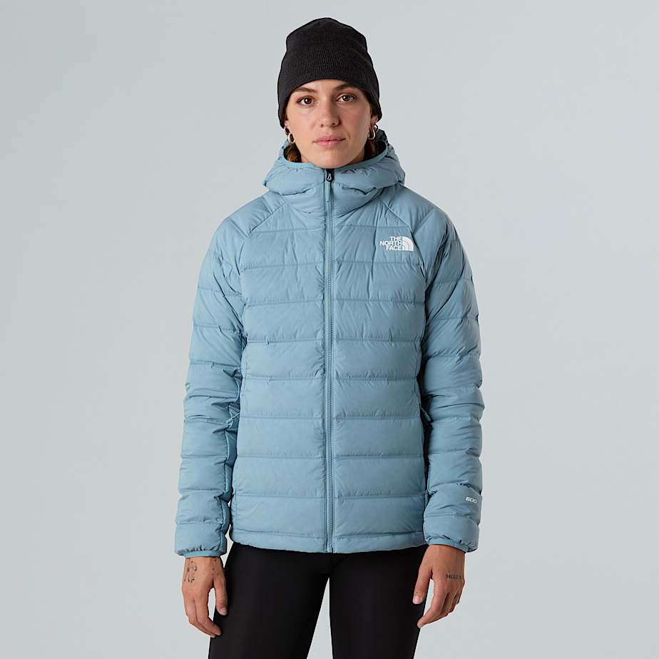 The North Face Abseil Daunen-Kapuzenjacke Mit Stretch FüR Damen Shallow Blue GrößE L Female-image