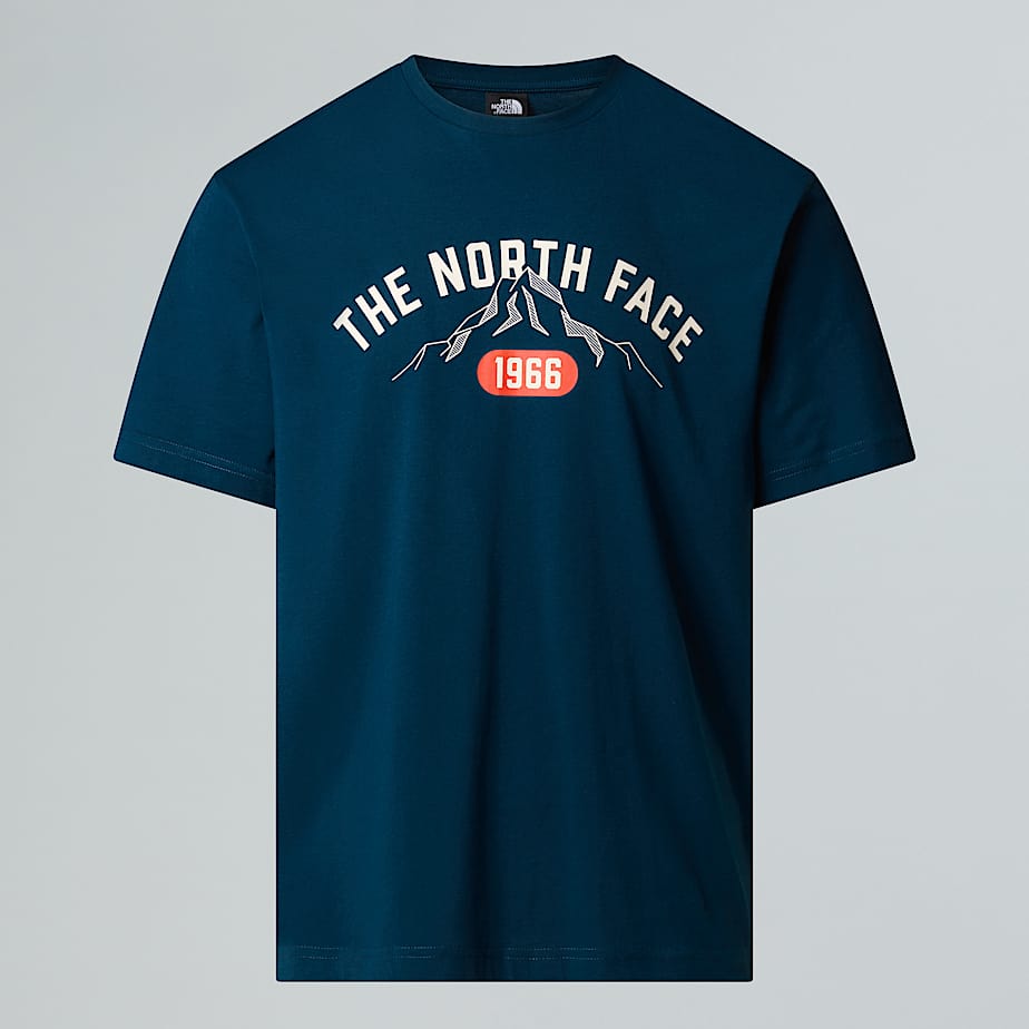 The North Face Varsity T-shirt Mit Grafik Für Herren Midnight Petrol 