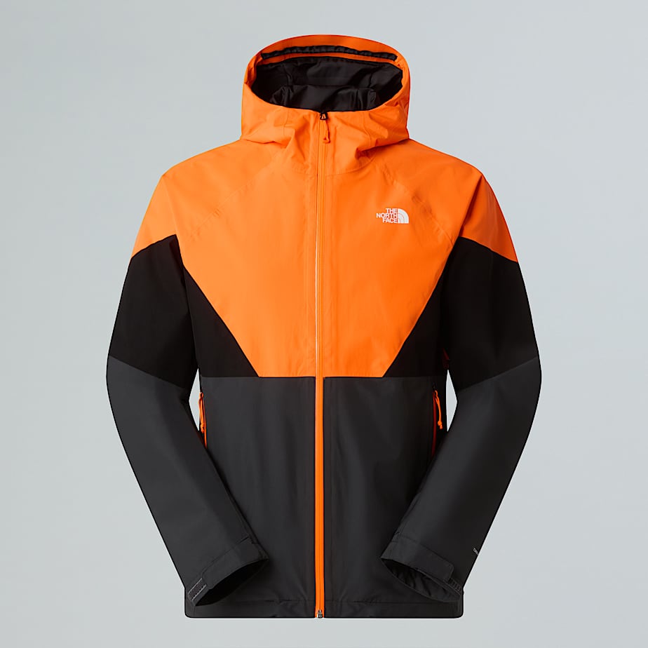 The North Face Lightning Jacke Für Herren Asphalt Grey-shocking Orange-tnf Black-npf 