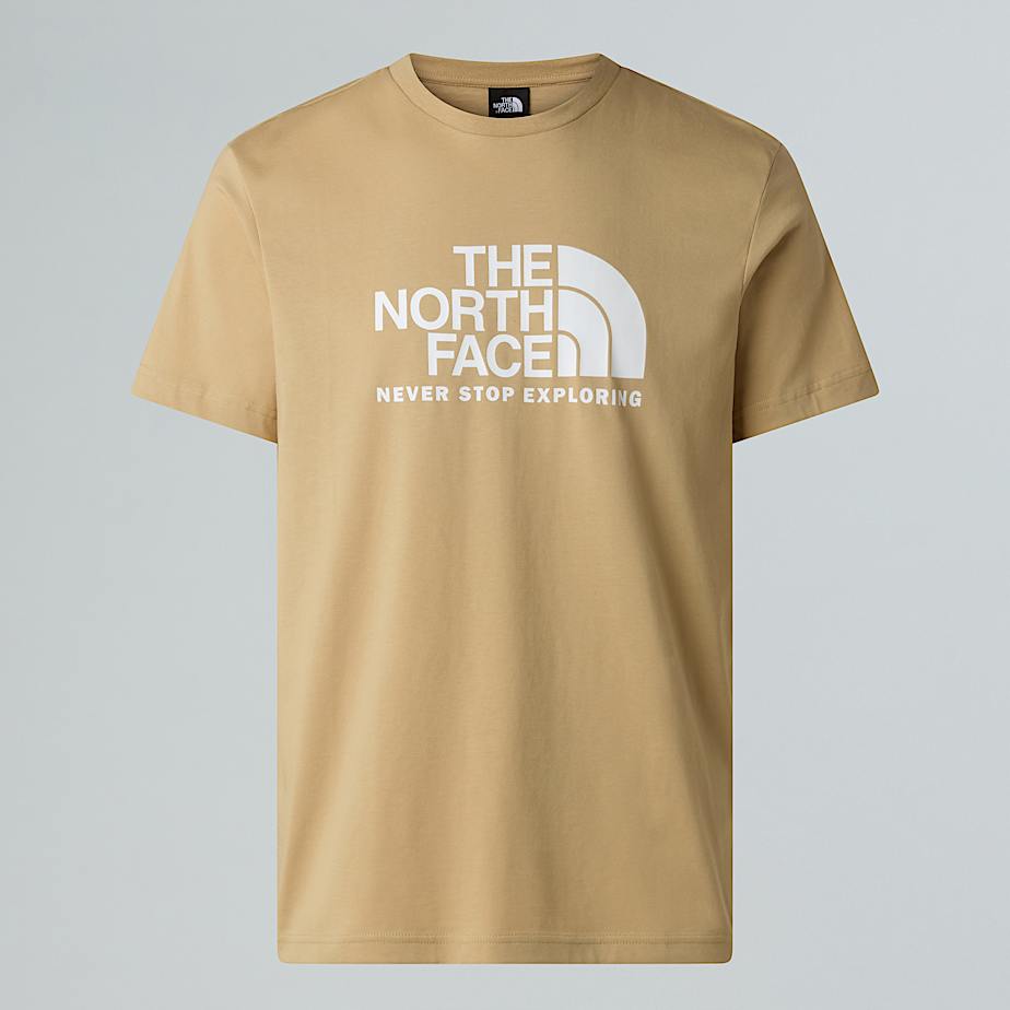 The North Face New Peak T-Shirt FüR Herren Khaki Stone GrößE Xs Male-image