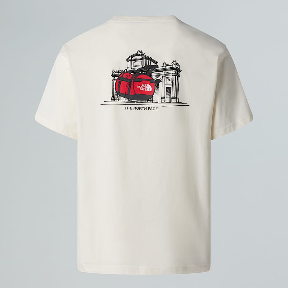 The North Face Relaxed T-shirt Spain, Unisex White Dune 