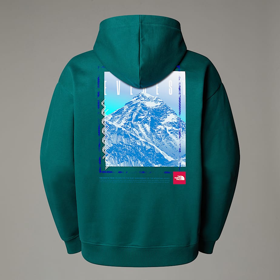 The North Face Axys Oversized Hoodie Deep Nori