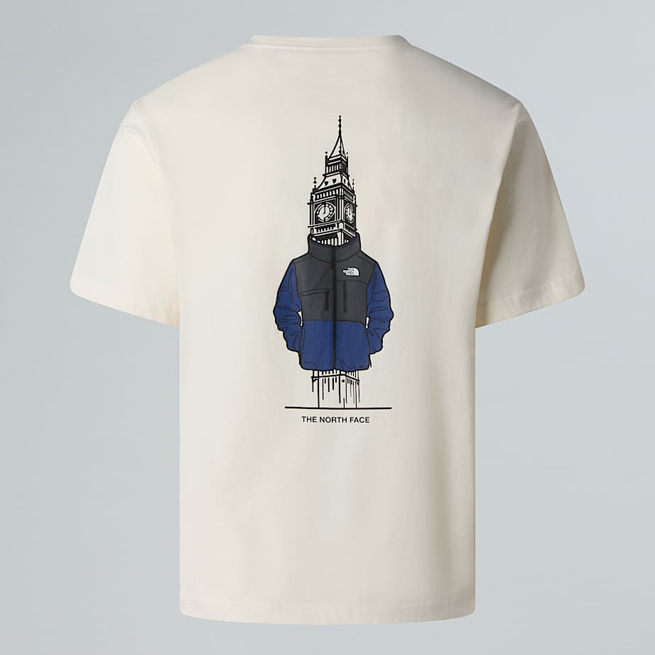 The North Face Unisex Uk Relaxed T-shirt White Dune