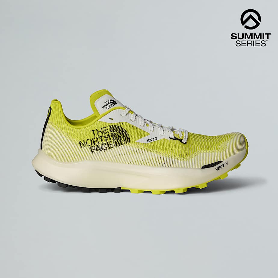 The North Face Summit Vectiv™ Sky 2 Trail Running Shoes White Ash-sulphur Spring Green