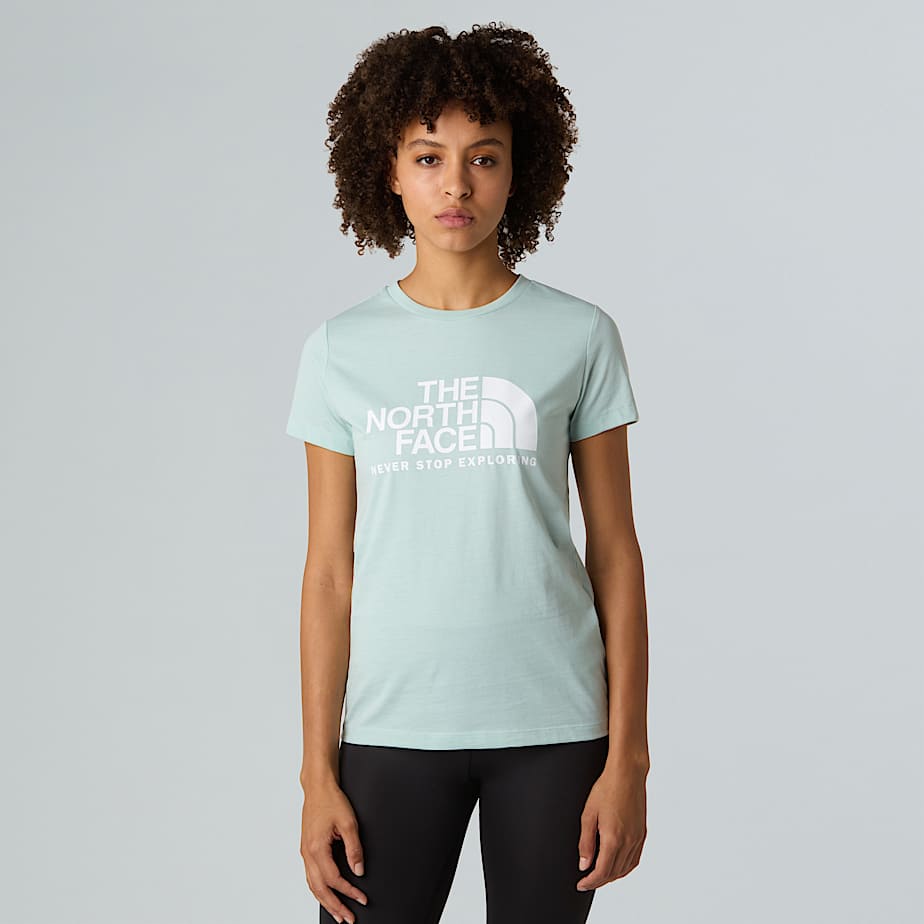 The North Face New Peak T-Shirt FüR Damen Muted Pine GrößE L Female-image
