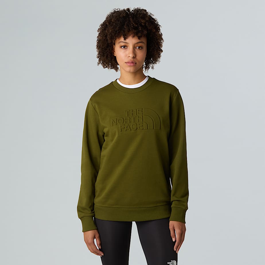 The North Face Women's Crew Neck Sweatshirt Forest Olive