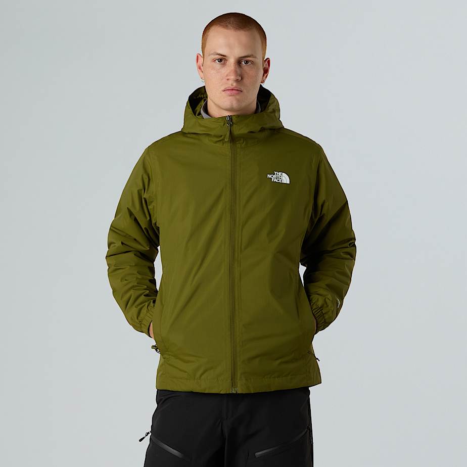 The North Face New Peak Jacke Klein Verpackbar Für Herren Forest Olive 